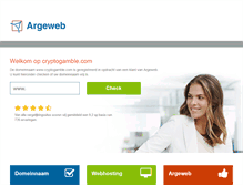 Tablet Screenshot of cryptogamble.com